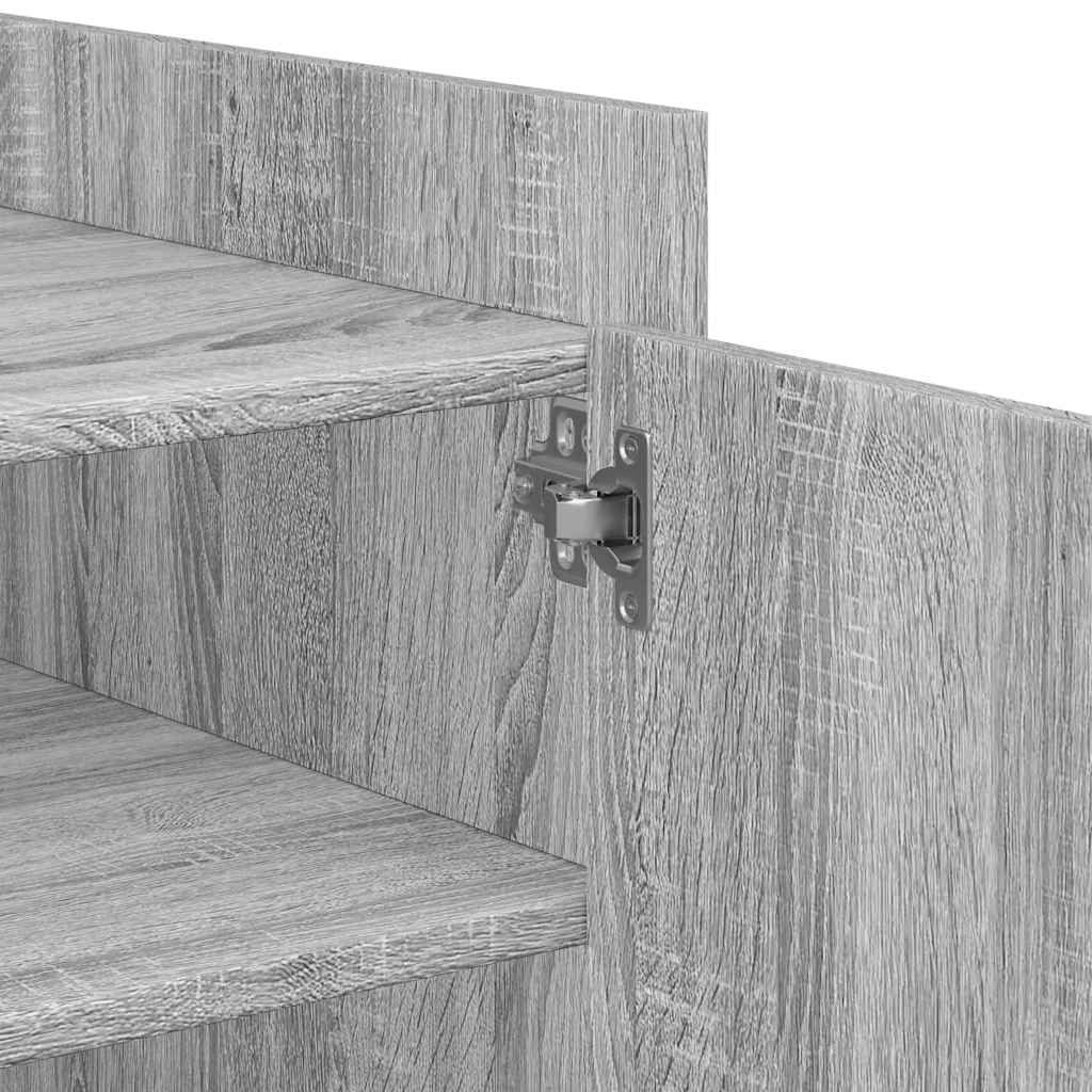 Tavolino Salotto Grigio Sonoma 100x50x50 cm Legno Multistrato | homemem39