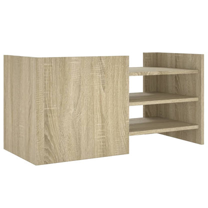 Mobile Porta TV Rovere Sonoma 80x35x40 cm in Legno Multistrato - homemem39