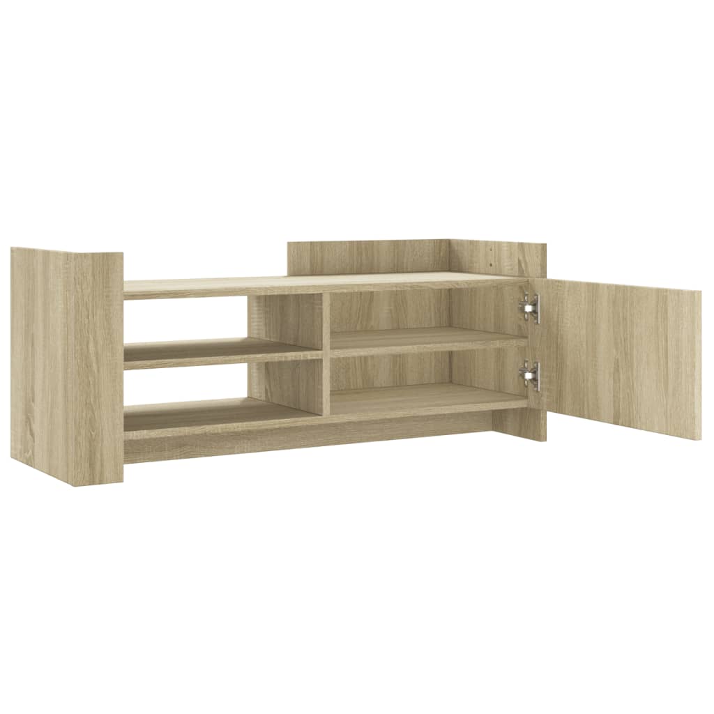 Mobile per TV Rovere Sonoma 100x35x40 cm Legno Multistrato - homemem39