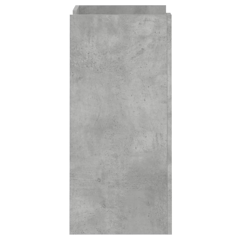 Credenza Grigio Cemento 45x35x75 cm in Legno Multistrato - homemem39