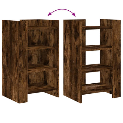 Credenza Rovere Fumo 45x35x75 cm in Legno Multistrato - homemem39