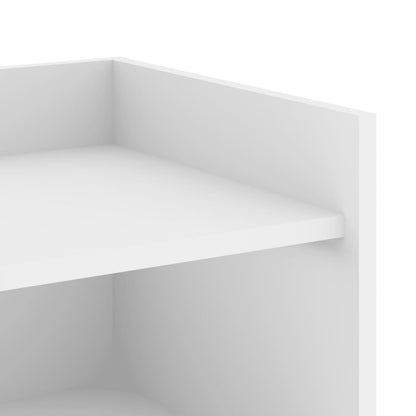 Credenza Bianca 73,5x35x75 cm in Legno Multistrato - homemem39