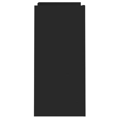 Credenza Nera 73,5x35x75 cm in Legno Multistrato - homemem39