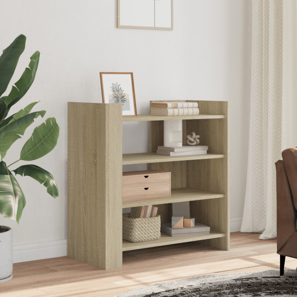 Credenza Rovere Sonoma 73,5x35x75 cm in Legno Multistrato | homemem39
