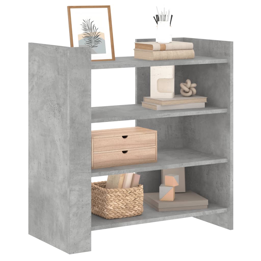 Credenza Grigio Cemento 73,5x35x75 cm in Legno Multistrato - homemem39