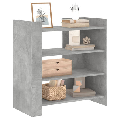 Credenza Grigio Cemento 73,5x35x75 cm in Legno Multistrato - homemem39