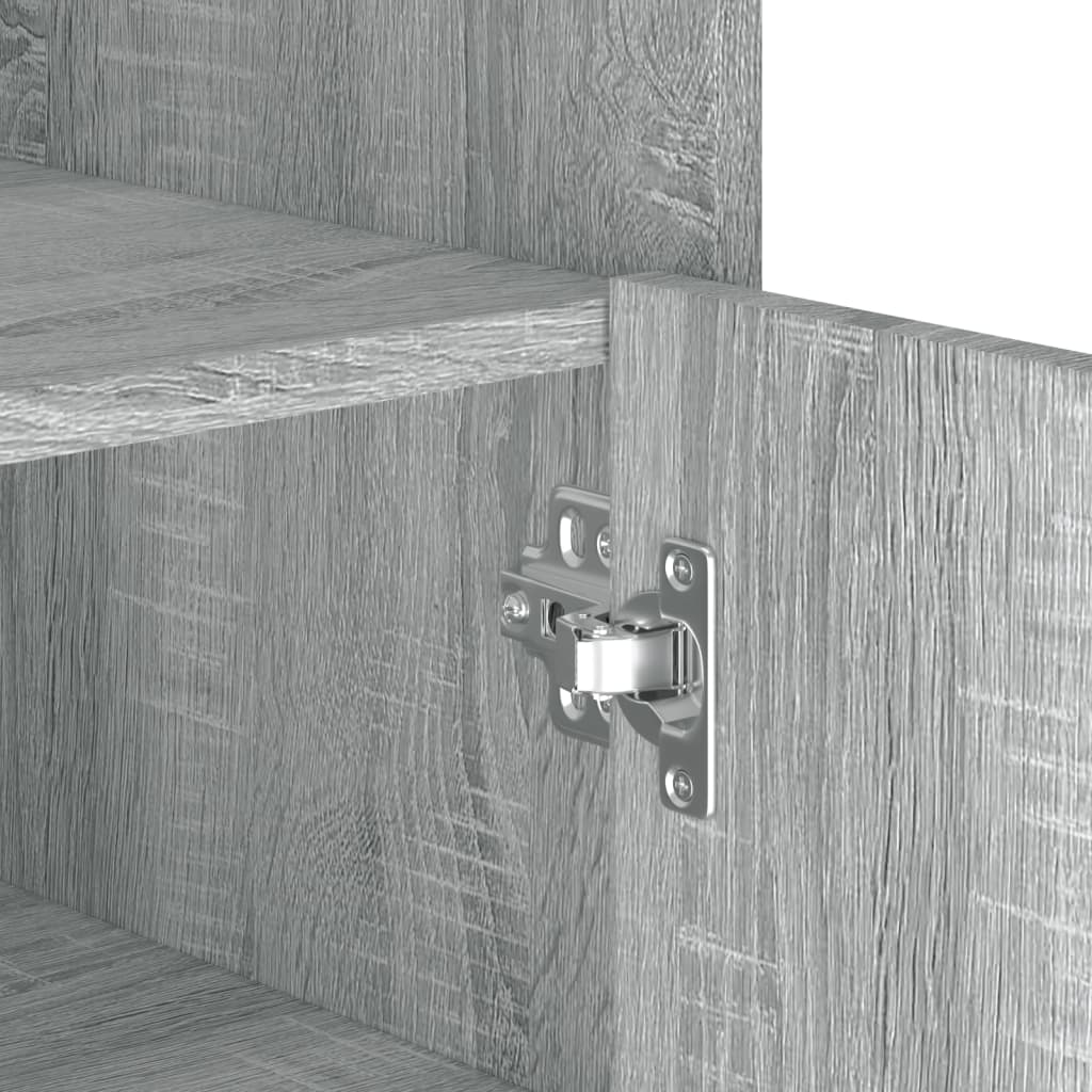 Credenza Grigio Sonoma 45x35x75 cm in Legno Multistrato | homemem39