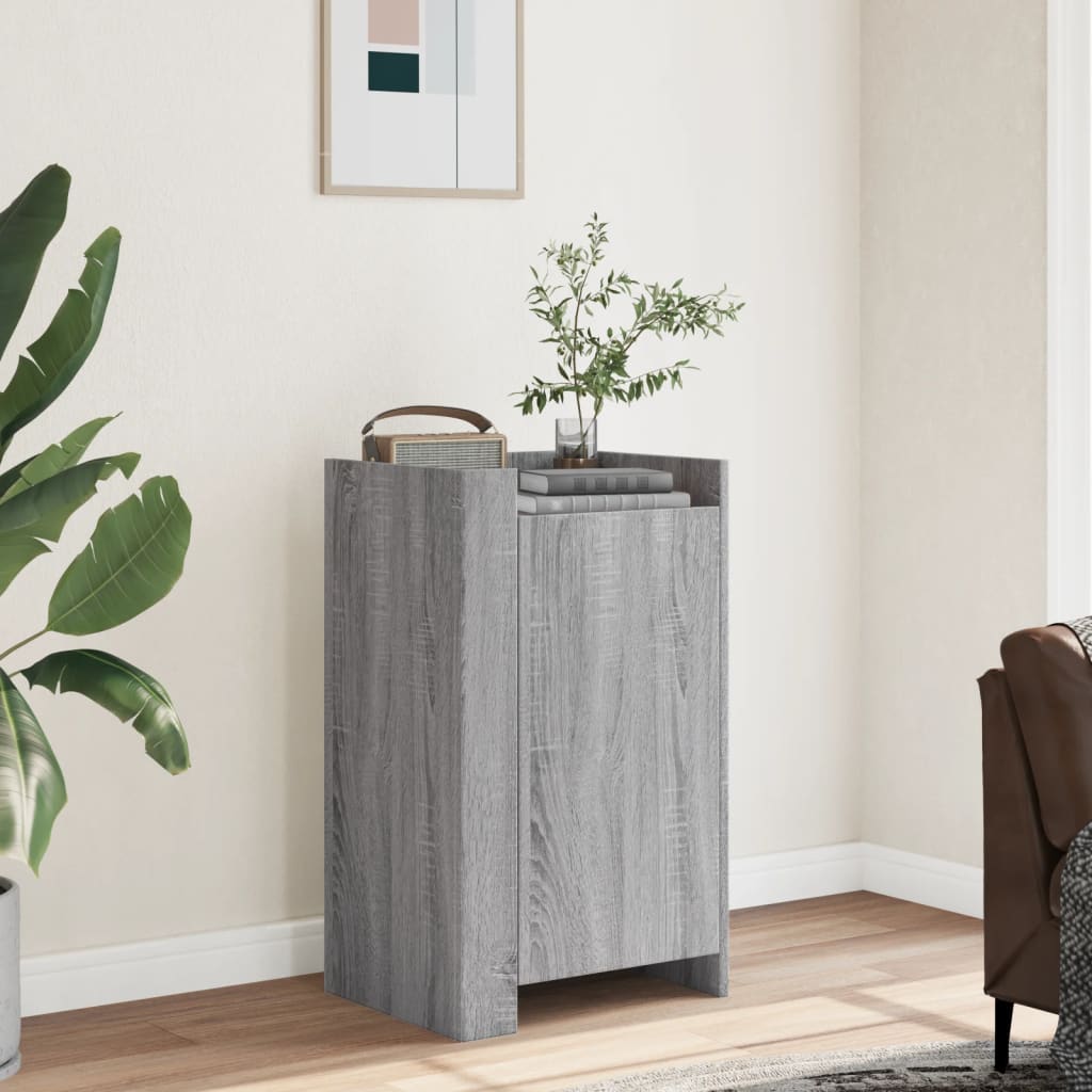 Credenza Grigio Sonoma 45x35x75 cm in Legno Multistrato | homemem39