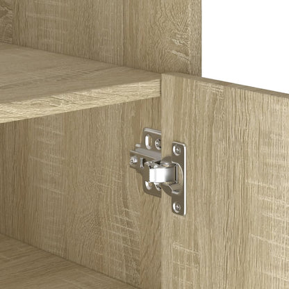 Credenza Rovere Sonoma 73,5x35x75 cm in Legno Multistrato - homemem39