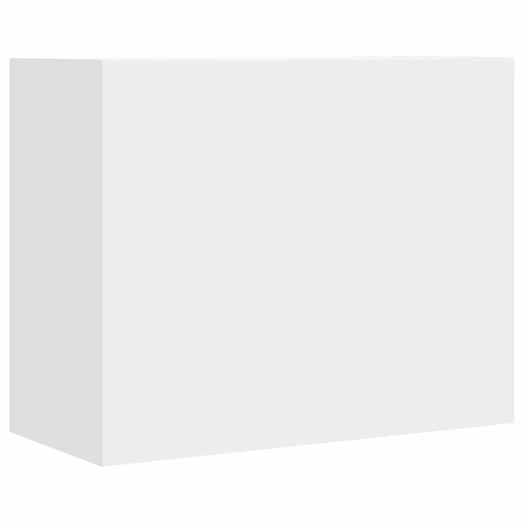 Armadietto a Muro Bianco 75x35x60 cm in Truciolato | homemem39