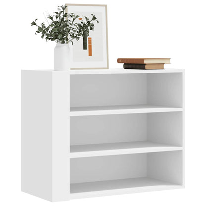 Armadietto a Muro Bianco 75x35x60 cm in Truciolato | homemem39