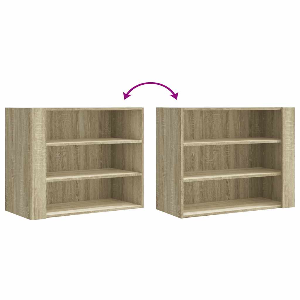 Armadietto a Muro Rovere Sonoma 75x35x60 cm in Truciolato | homemem39