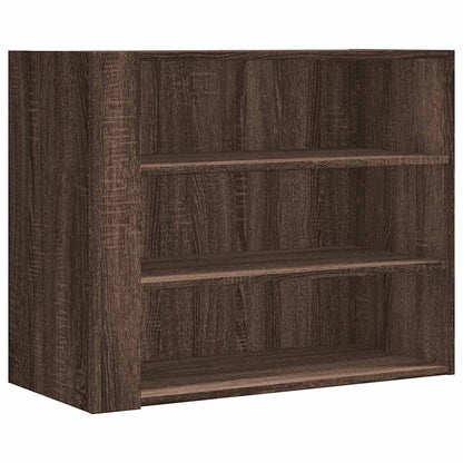 Armadietto a Muro Rovere Marrone 75x35x60 cm in Truciolato | homemem39