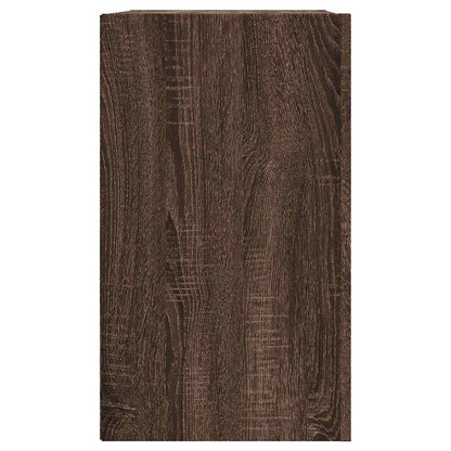 Armadietto a Muro Rovere Marrone 75x35x60 cm in Truciolato | homemem39