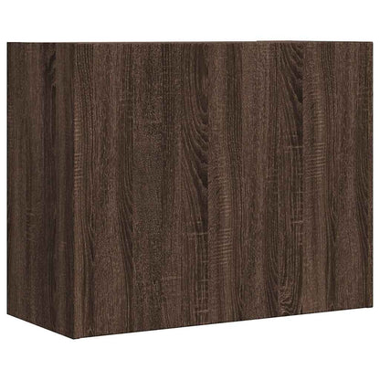 Armadietto a Muro Rovere Marrone 75x35x60 cm in Truciolato | homemem39
