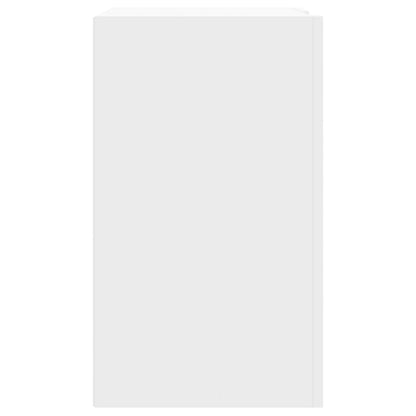Armadietto a Muro Bianco 75x35x60 cm in Truciolato | homemem39