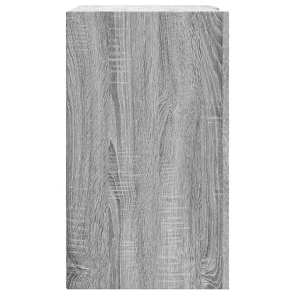 Armadietto a Muro Grigio Sonoma 75x35x60 cm in Truciolato | homemem39