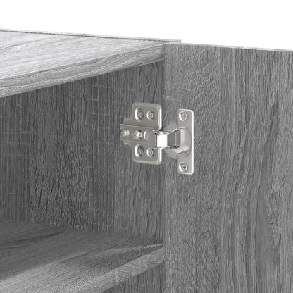 Armadietto a Muro Grigio Sonoma 75x35x60 cm in Truciolato | homemem39