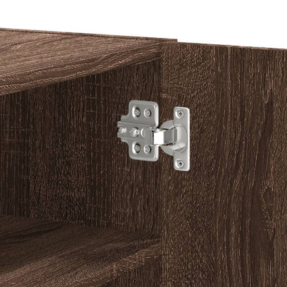 Armadietto a Muro Rovere Marrone 75x35x60 cm in Truciolato | homemem39