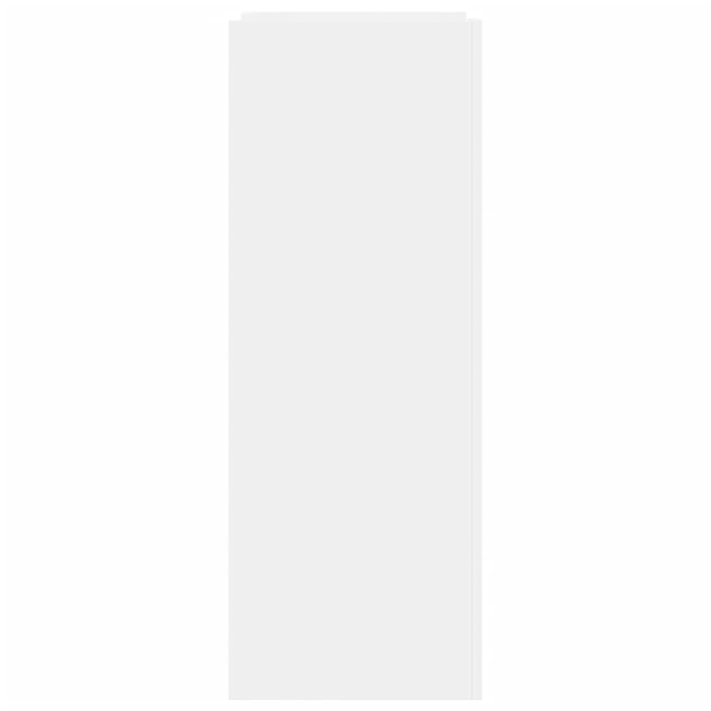 Scarpiera Bianca 74,5x37,5x100 cm in Legno Multistrato - homemem39