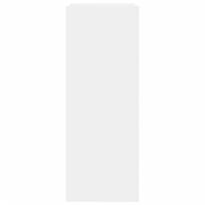 Scarpiera Bianca 74,5x37,5x100 cm in Legno Multistrato - homemem39