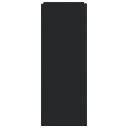 Scarpiera Nera 74,5x37,5x100 cm in Legno Multistrato - homemem39