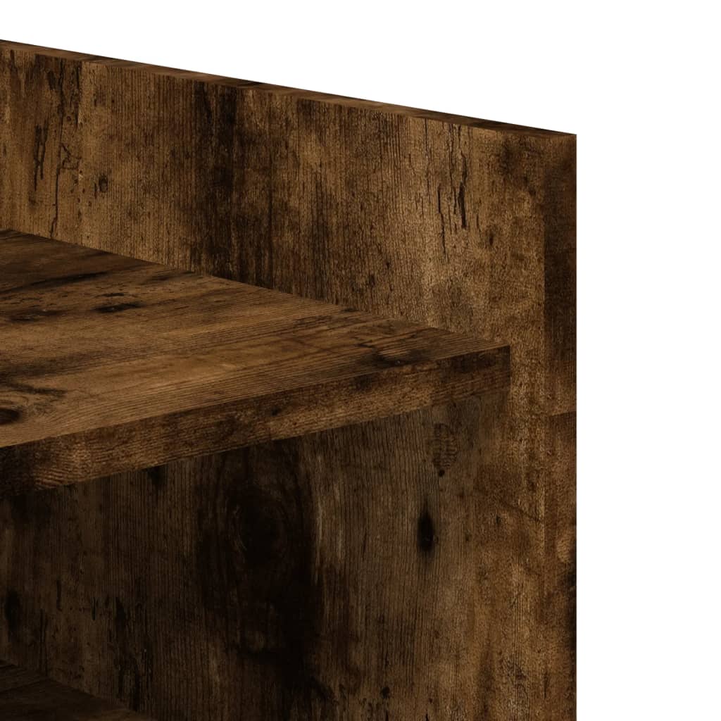 Scarpiera Rovere Fumo 74,5x37,5x100 cm in Legno Multistrato | homemem39