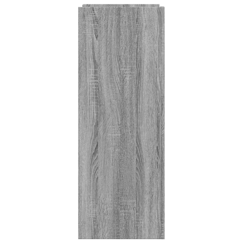 Scarpiera Grigio Sonoma 74,5x37,5x100 cm in Legno Multistrato | homemem39