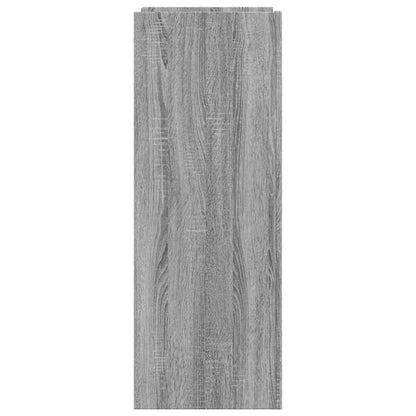 Scarpiera Grigio Sonoma 74,5x37,5x100 cm in Legno Multistrato | homemem39