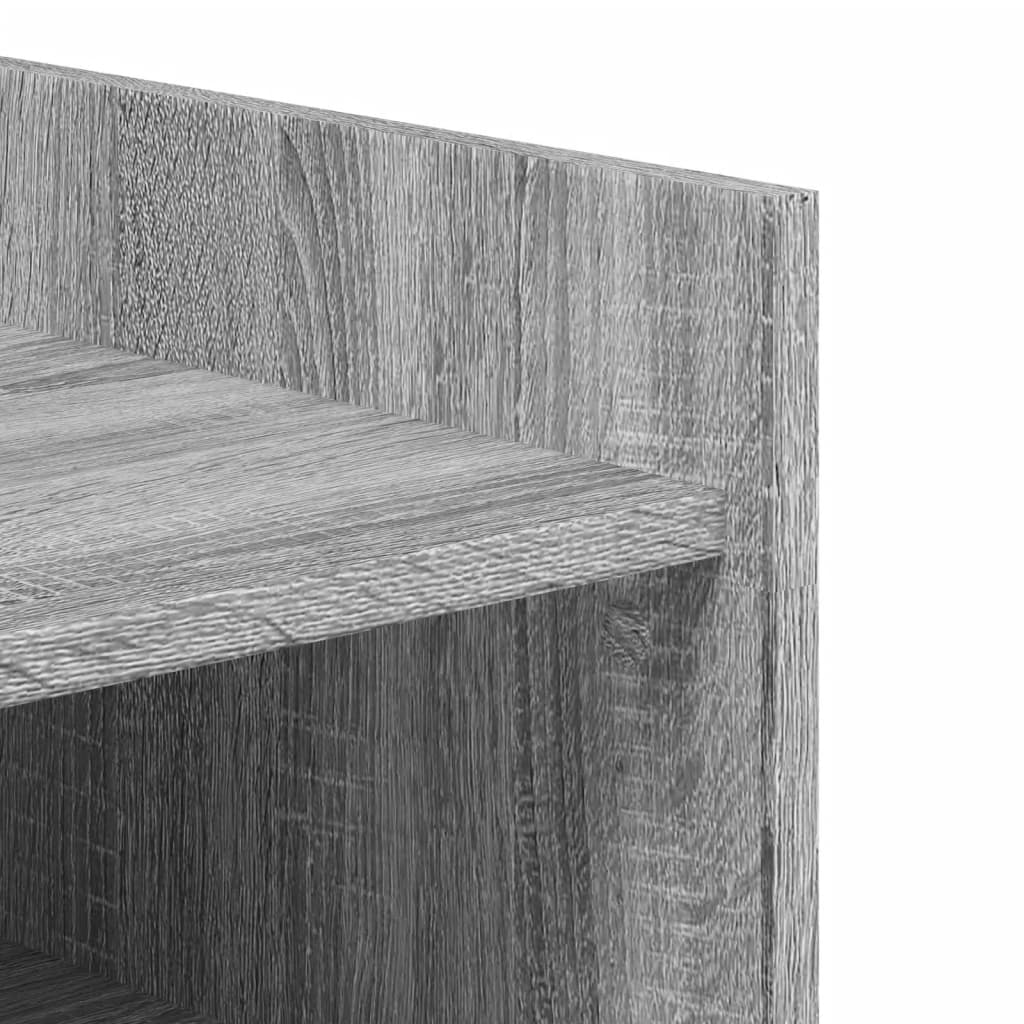 Scarpiera Grigio Sonoma 74,5x37,5x100 cm in Legno Multistrato | homemem39