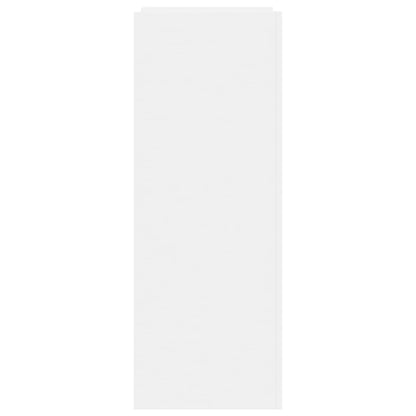 Scarpiera Bianca 52x37,5x100 cm in Legno Multistrato - homemem39