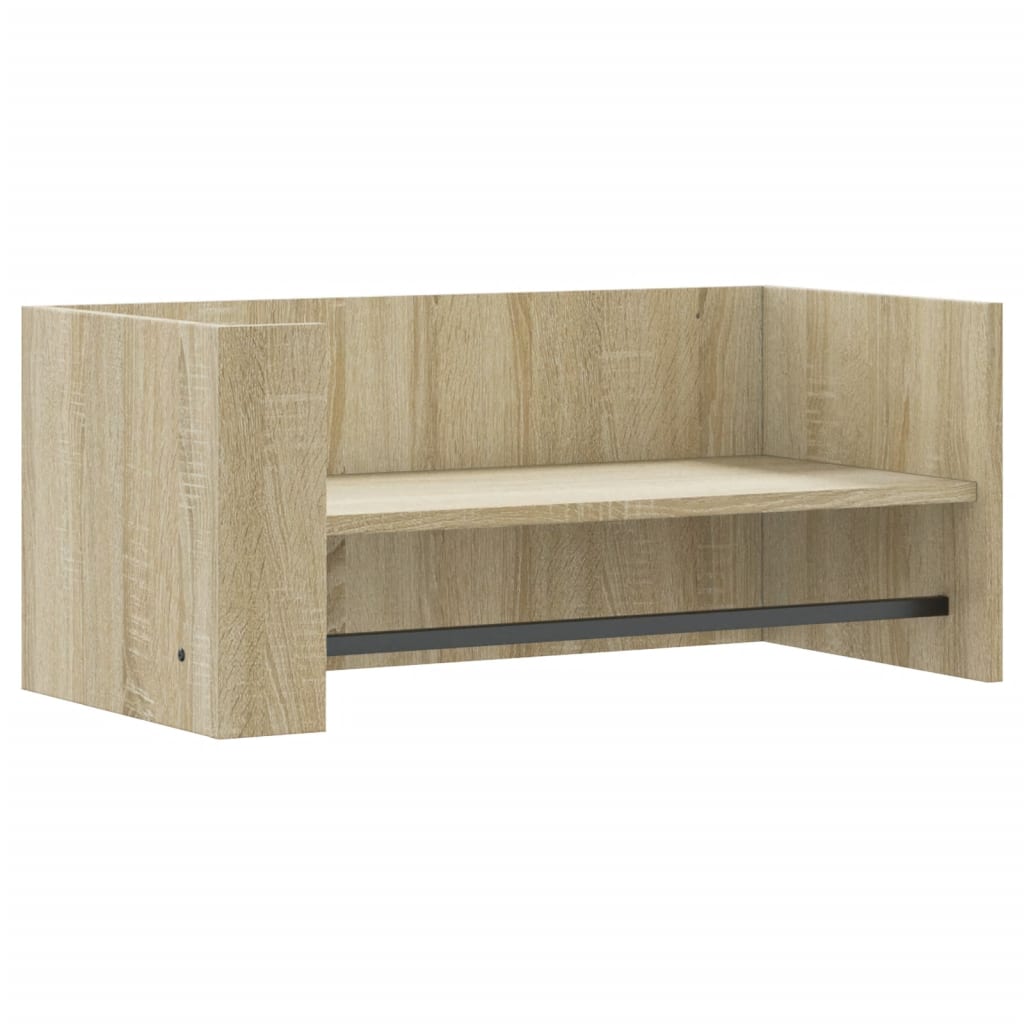 Scaffale Parete Rovere Sonoma 70,5x35x30,5 cm Legno Multistrato | homemem39
