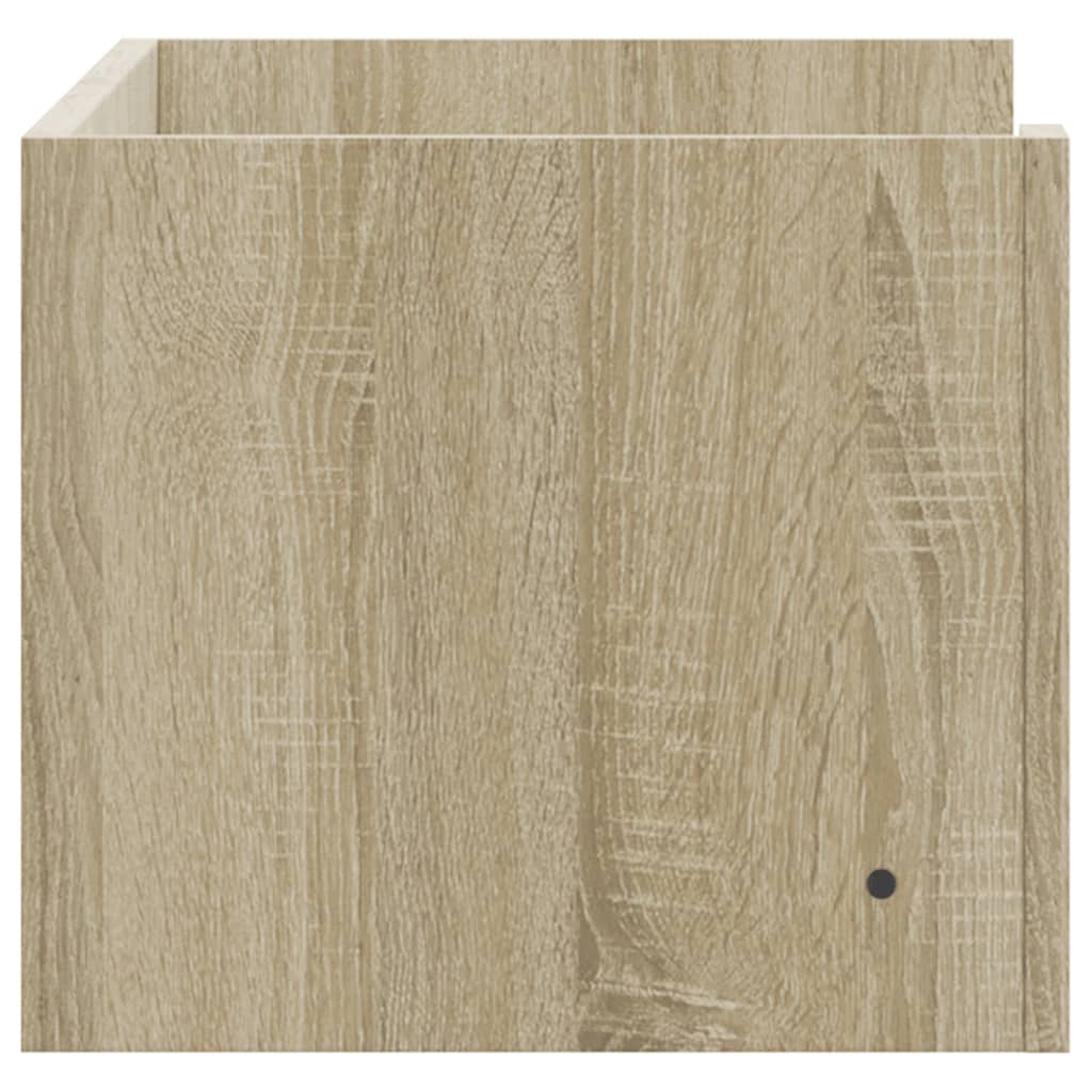Scaffale Parete Rovere Sonoma 70,5x35x30,5 cm Legno Multistrato | homemem39