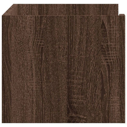 Mensola a Muro Rovere Marrone 70,5x35x30,5 cm Legno Multistrato | homemem39