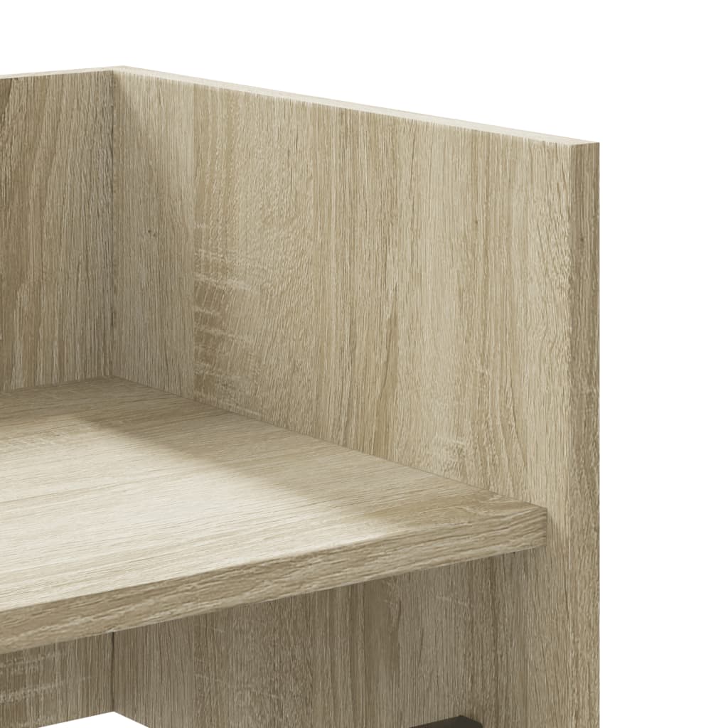 Scaffale a Parete Rovere Sonoma 100x35x30,5cm Legno Multistrato | homemem39