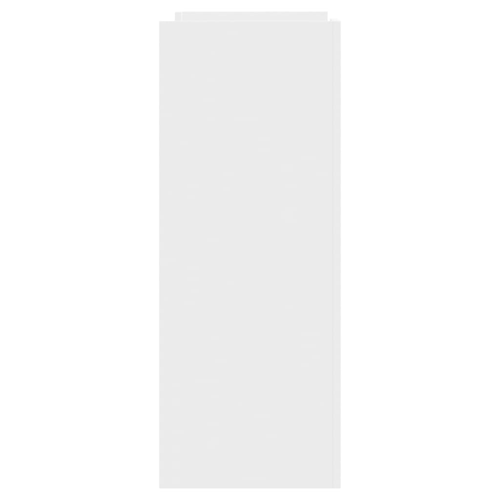 Tavolino Consolle Bianco 100x35x90 cm in Legno Multistrato | homemem39