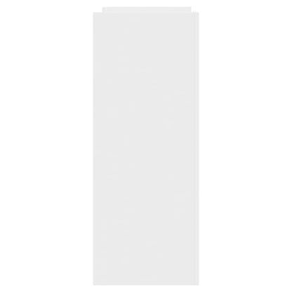 Tavolino Consolle Bianco 100x35x90 cm in Legno Multistrato - homemem39