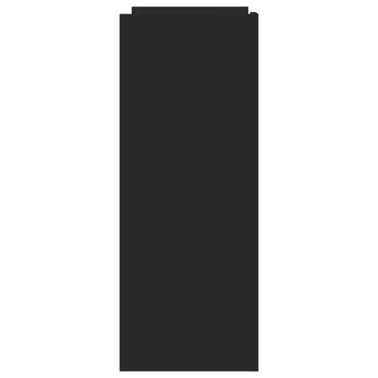 Tavolino Consolle Nero 100x35x90 cm in Legno Multistrato - homemem39