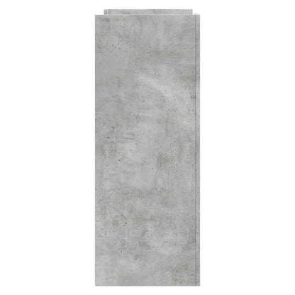Tavolino Consolle Grigio Cemento 100x35x90 cm in Multistrato | homemem39