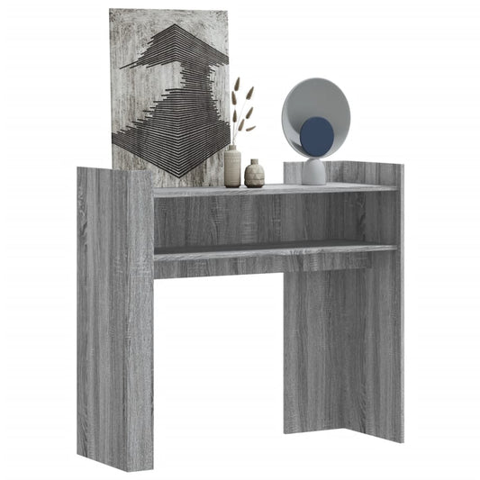 Tavolo Consolle Rovere Sonoma 100x35x90 cm in Legno Multistrato - homemem39
