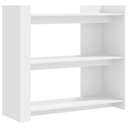 Tavolino Consolle Bianco 100x35x90 cm in Legno Multistrato - homemem39