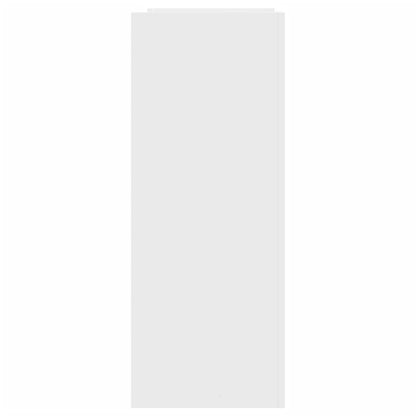 Tavolino Consolle Bianco 100x35x90 cm in Legno Multistrato | homemem39