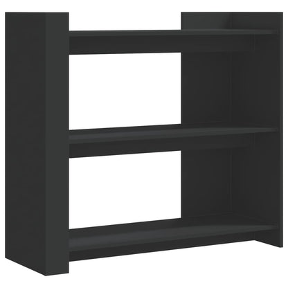 Tavolino Consolle Nero 100x35x90 cm in Legno Multistrato - homemem39