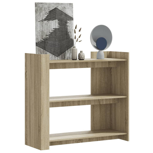 Tavolo Consolle Rovere Sonoma 100x35x90 cm in Legno Multistrato - homemem39