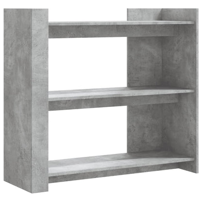Tavolino Consolle Grigio Cemento 100x35x90 cm in Multistrato | homemem39