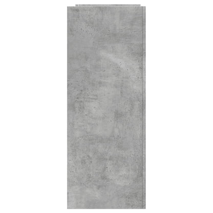 Tavolino Consolle Grigio Cemento 100x35x90 cm in Multistrato | homemem39