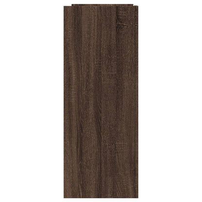Tavolino Consolle Rovere Marrone 100x35x90 cm Legno Multistrato | homemem39