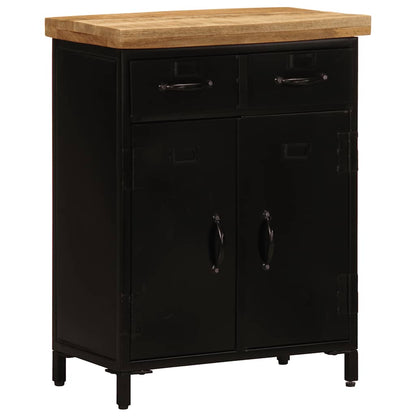 Credenza 55x30x71 cm in Legno Massello di Mango