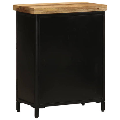 Credenza 55x30x71 cm in Legno Massello di Mango