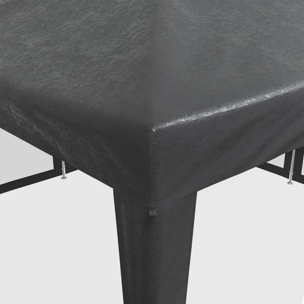 Tenda per Feste con 8 Pareti in Rete Antracite 4x4 m in HDPE | homemem39